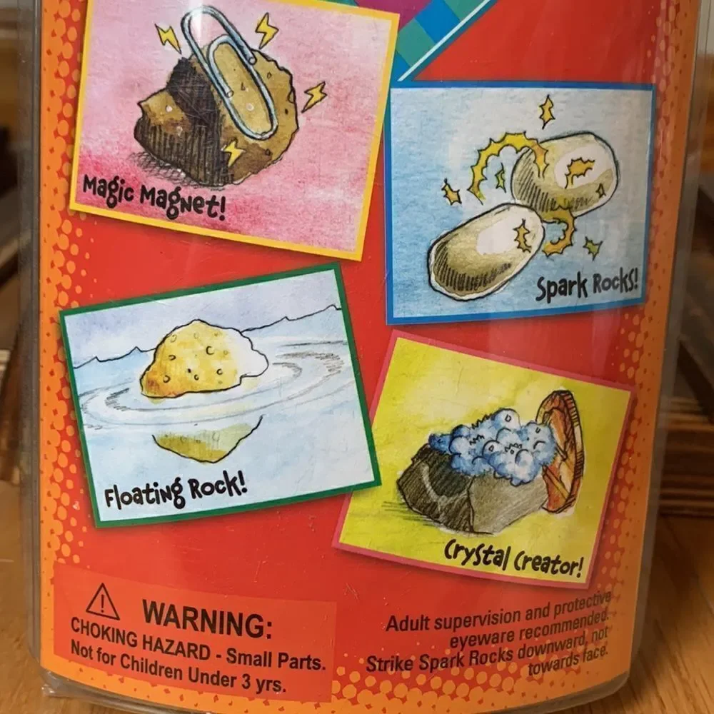 Activity Rocks Hands in Fun: Magnetic, floating, sparking and crystal creator